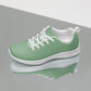 DASH Sage Green Women’s Athletic Shoes Lightweight Breathable Design by IOBI Original Apparel