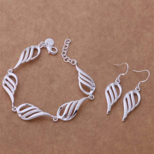 Wings Bracelet & Earrings Set