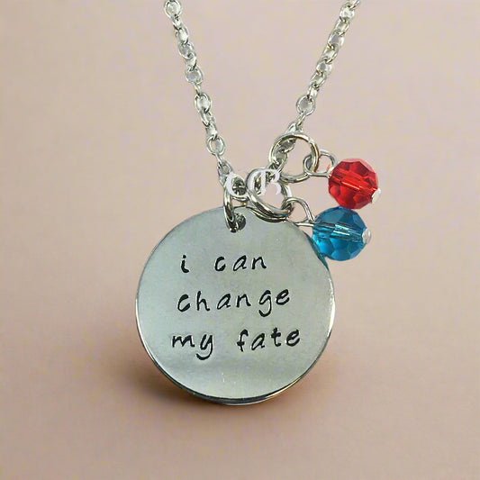 I Can Change My Fate - Stamped Princess Necklace