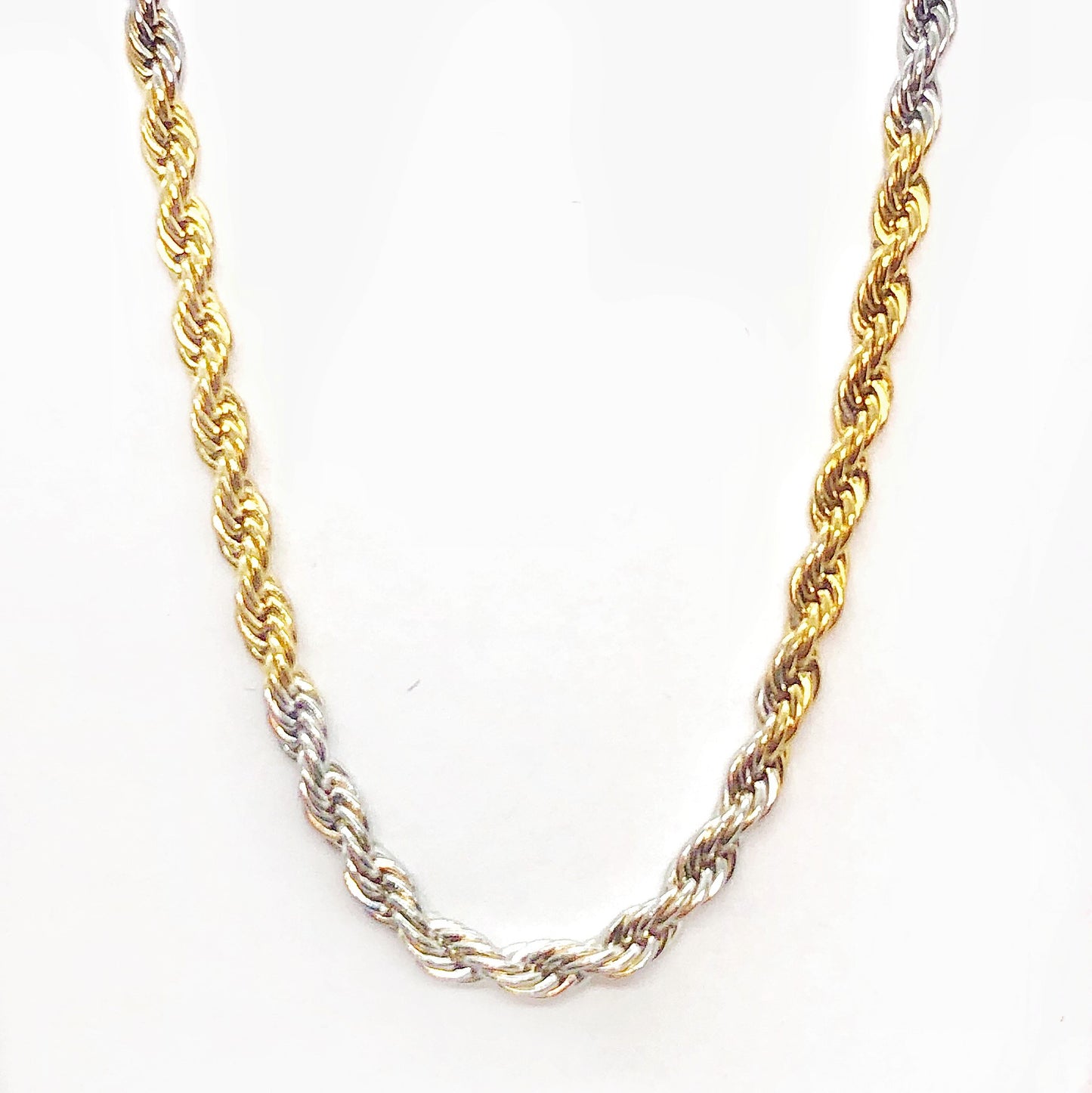 feshionn-iobi-18-inch-alternating-two-tone-stainless-steel-rope-chain