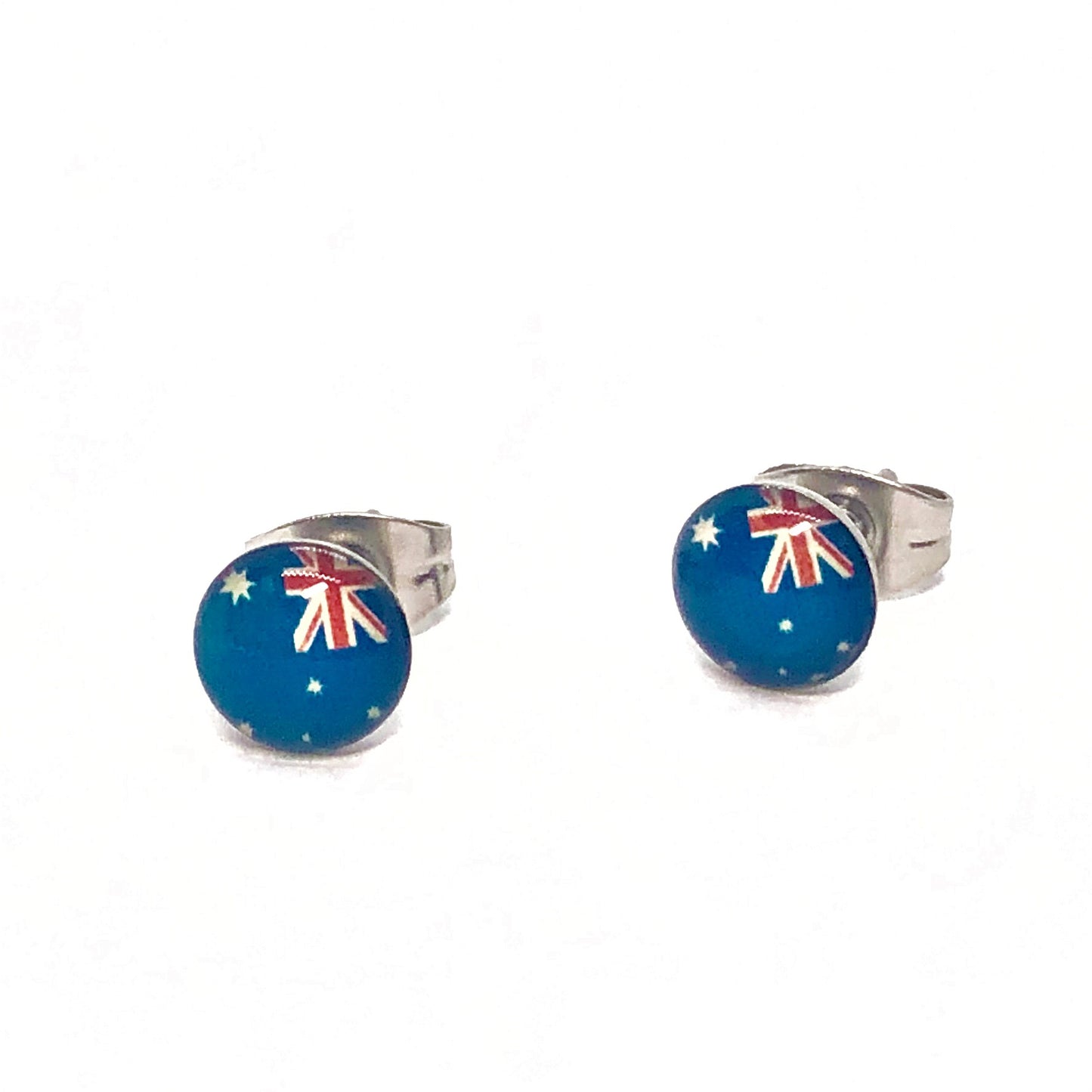 Australian Flag Stainless Steel Studs