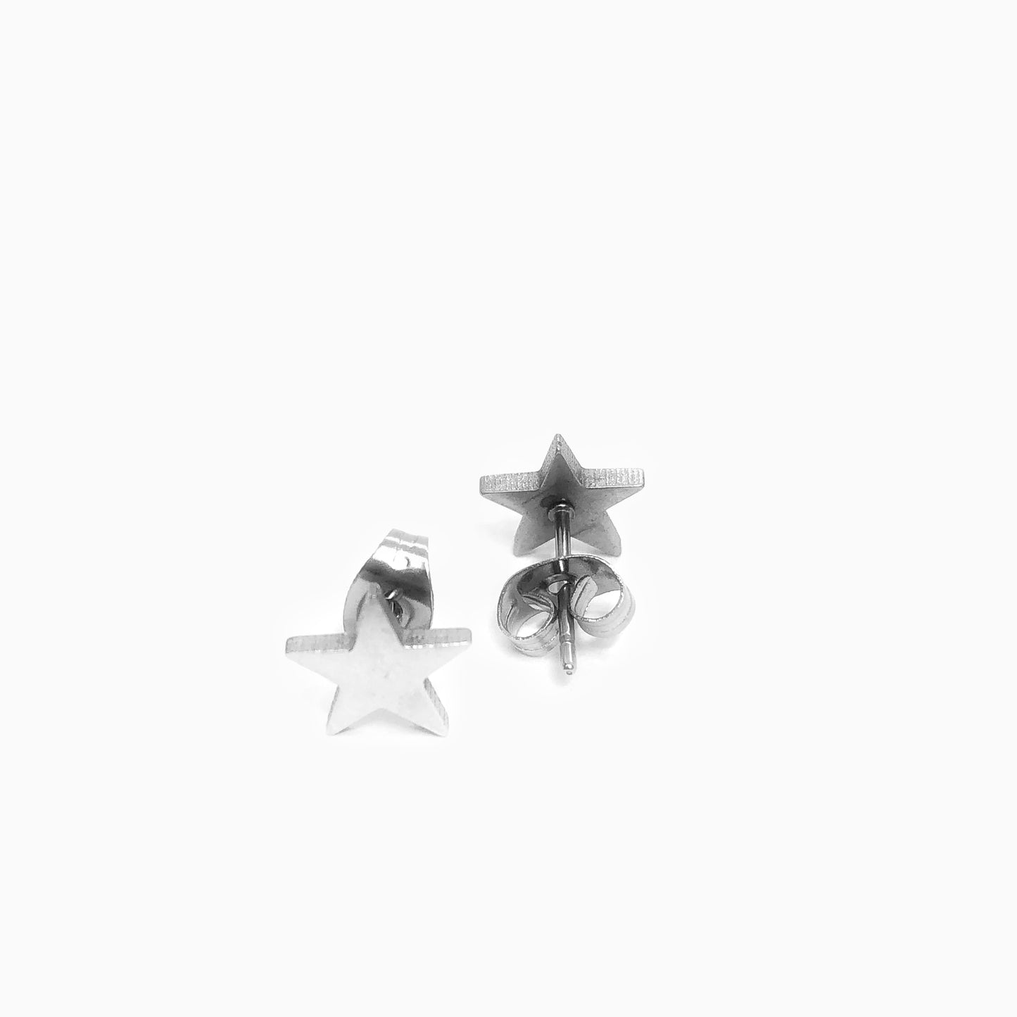 Star Bright Stainless Steel Studs