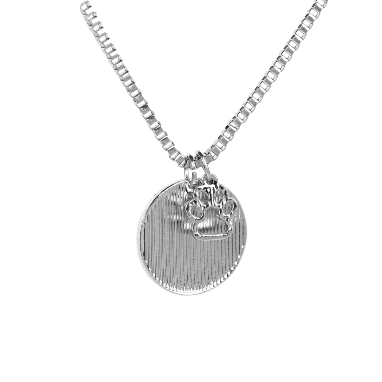 All Paws Matter - Silver Necklace Pendant For Woman