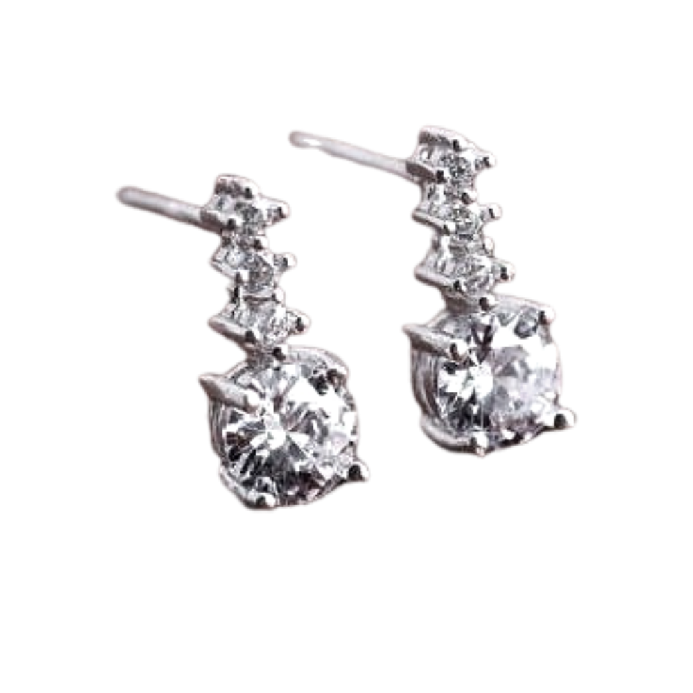 Little Dipper IOBI Crystals Stud Earrings For Woman