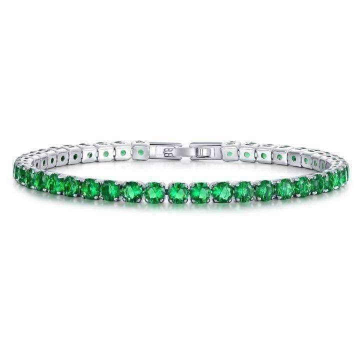 Feshionn IOBI bracelets ON SALE - Petite Luxe 4mm Swiss CZ Tennis Bracelet