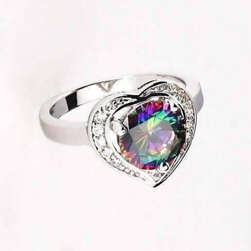 Feshionn IOBI Rings 7 / Rainbow Topaz Arcenciel Ring