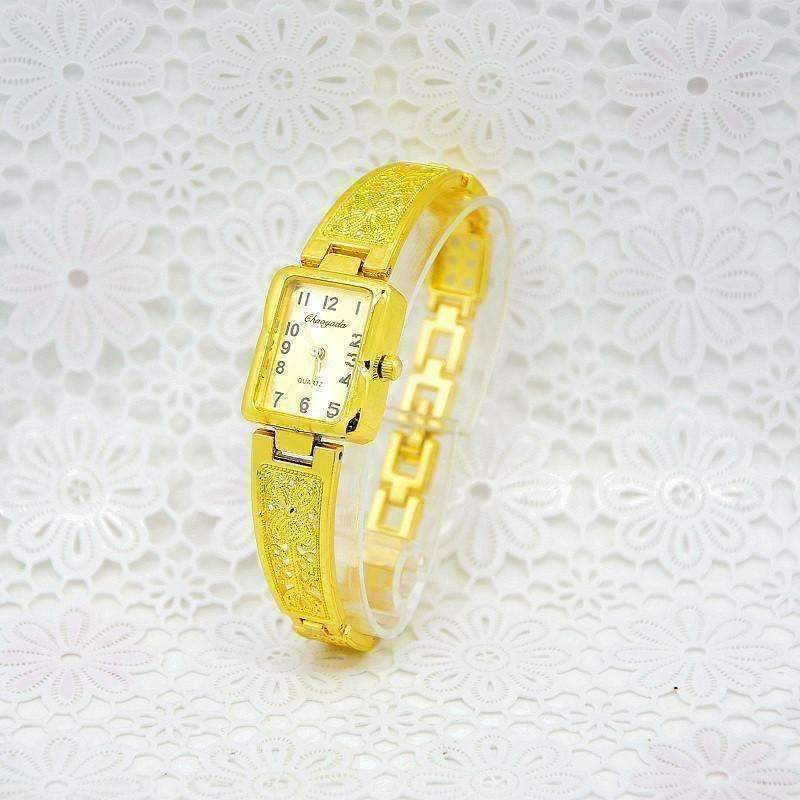 Feshionn IOBI Watches Gold ON SALE - Art Deco Filigree Ladies Watch Silver or Gold