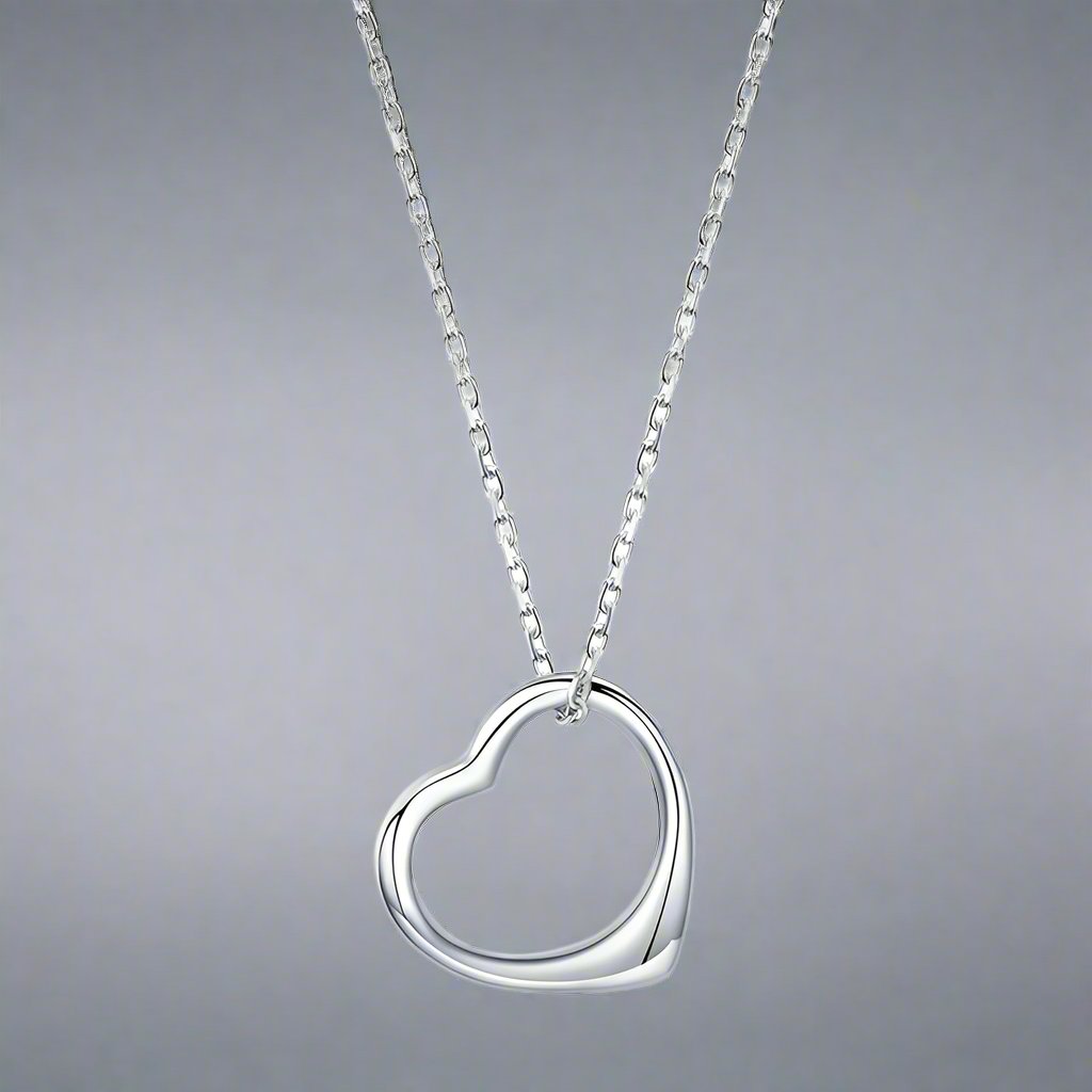 Sweet Heart Necklace for Women | Silver or 14K Gold Plated | Perfect Gift for Special Occasions