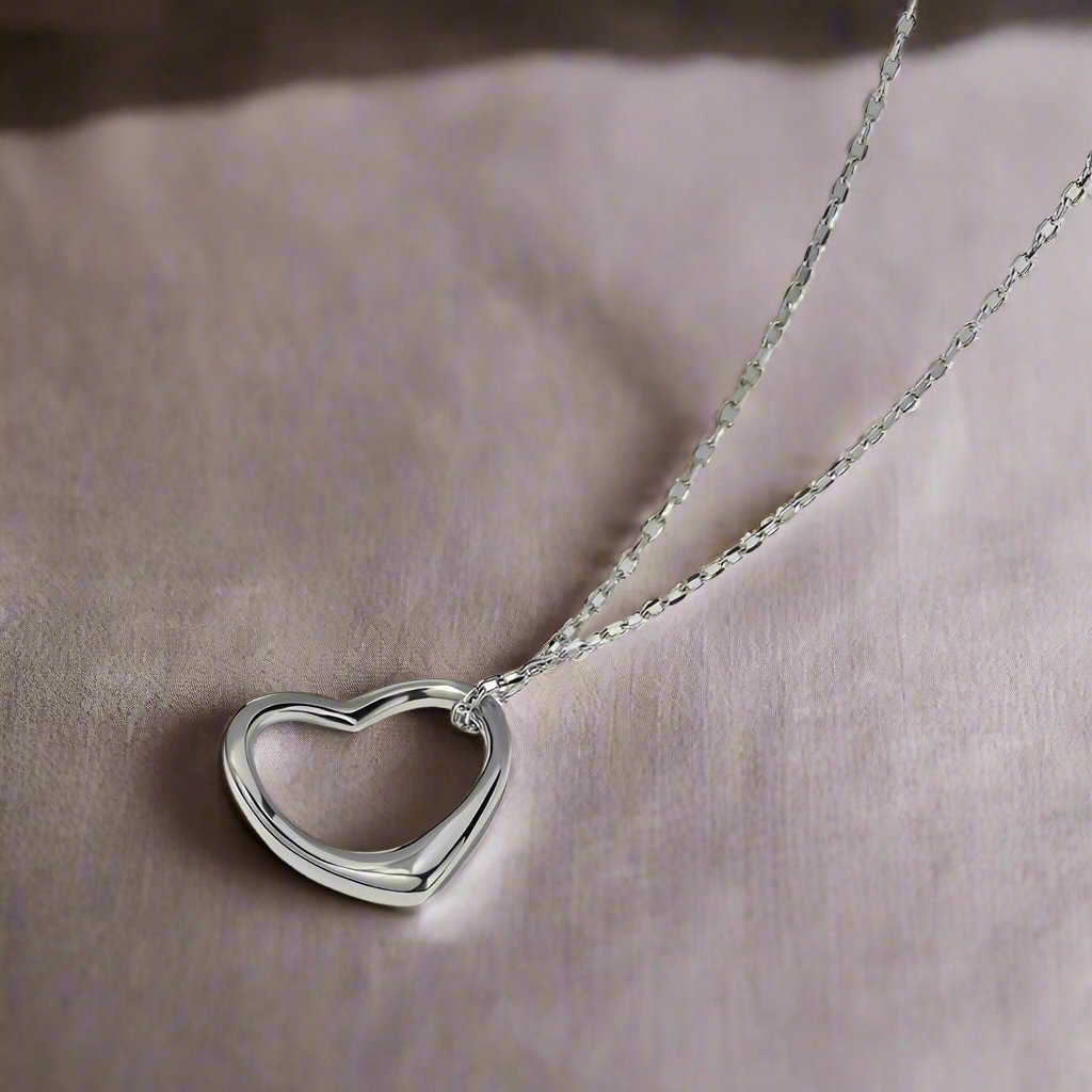 Sweet Heart Necklace for Women | Silver or 14K Gold Plated | Perfect Gift for Special Occasions