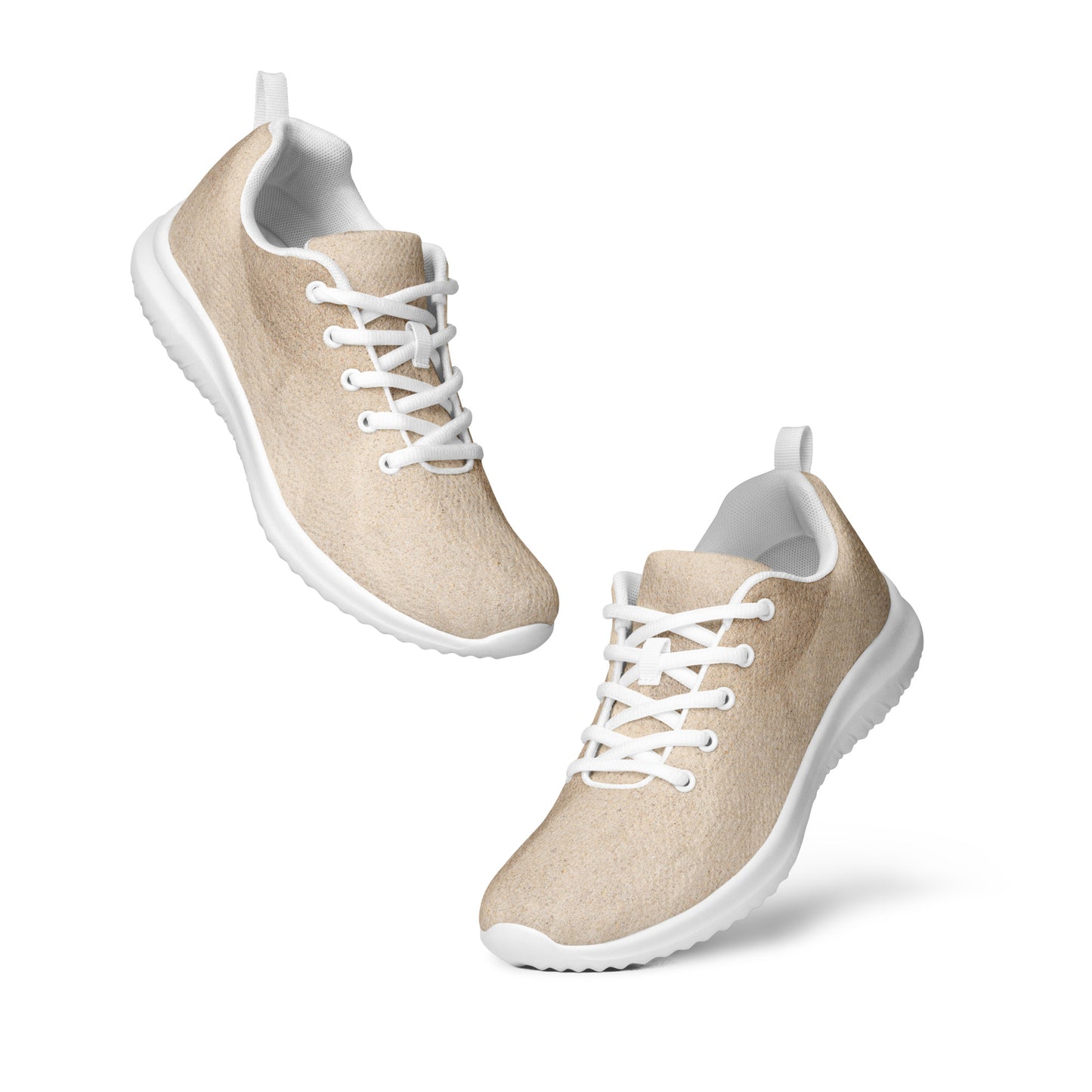 DASH Natural Sand Men’s Athletic Shoes Lightweight Breathable Design by IOBI Original Apparel