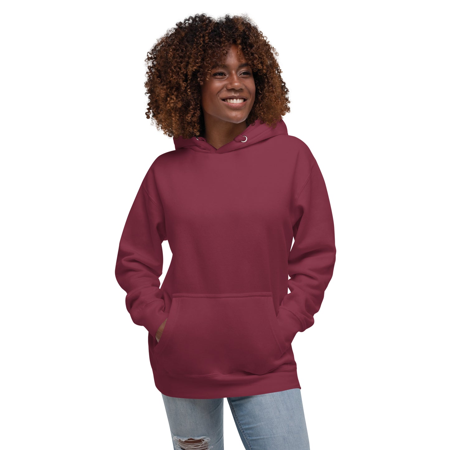 Women Hoodie Premium Quality Super Soft & Cozy Solid Color by IOBI Original Apparel