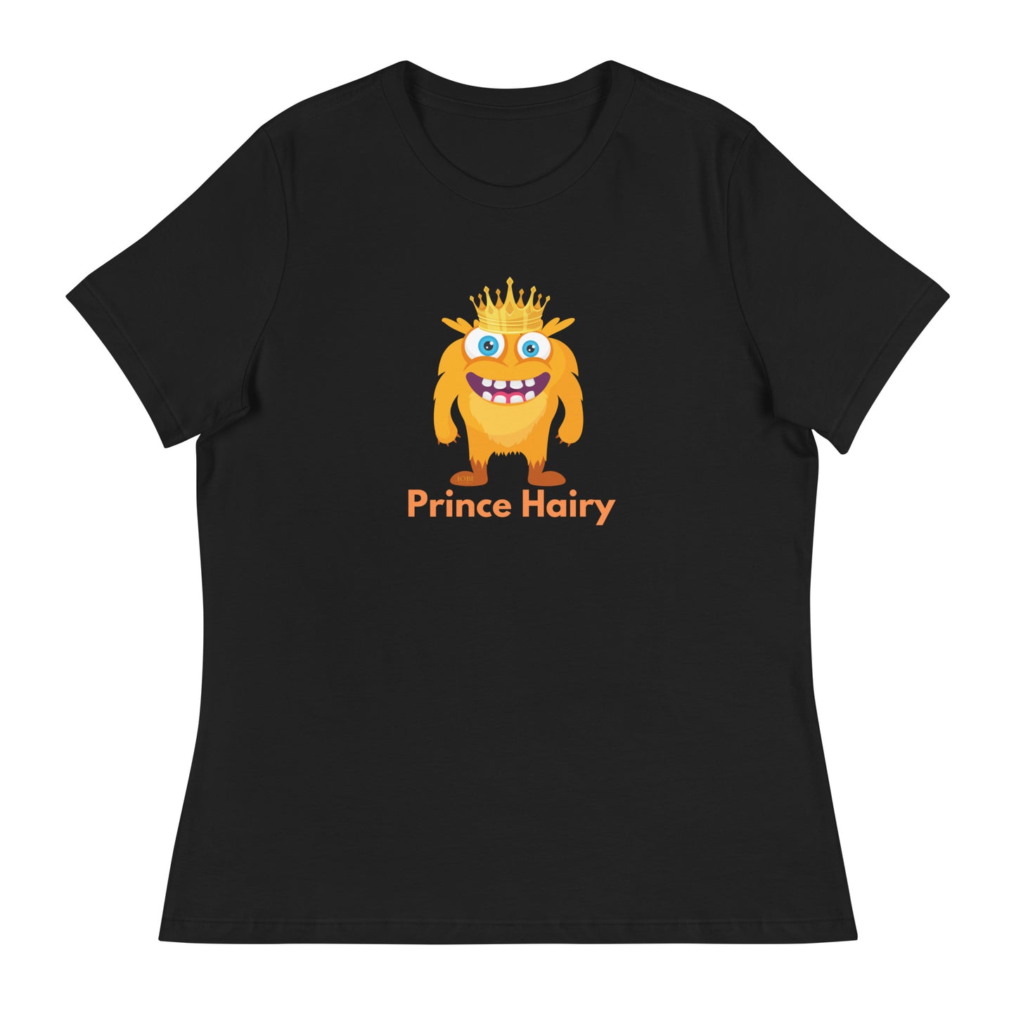 Women's Relaxed Soft & Smooth Premium Quality T-Shirt Prince Harry Design by IOBI Original Apparel