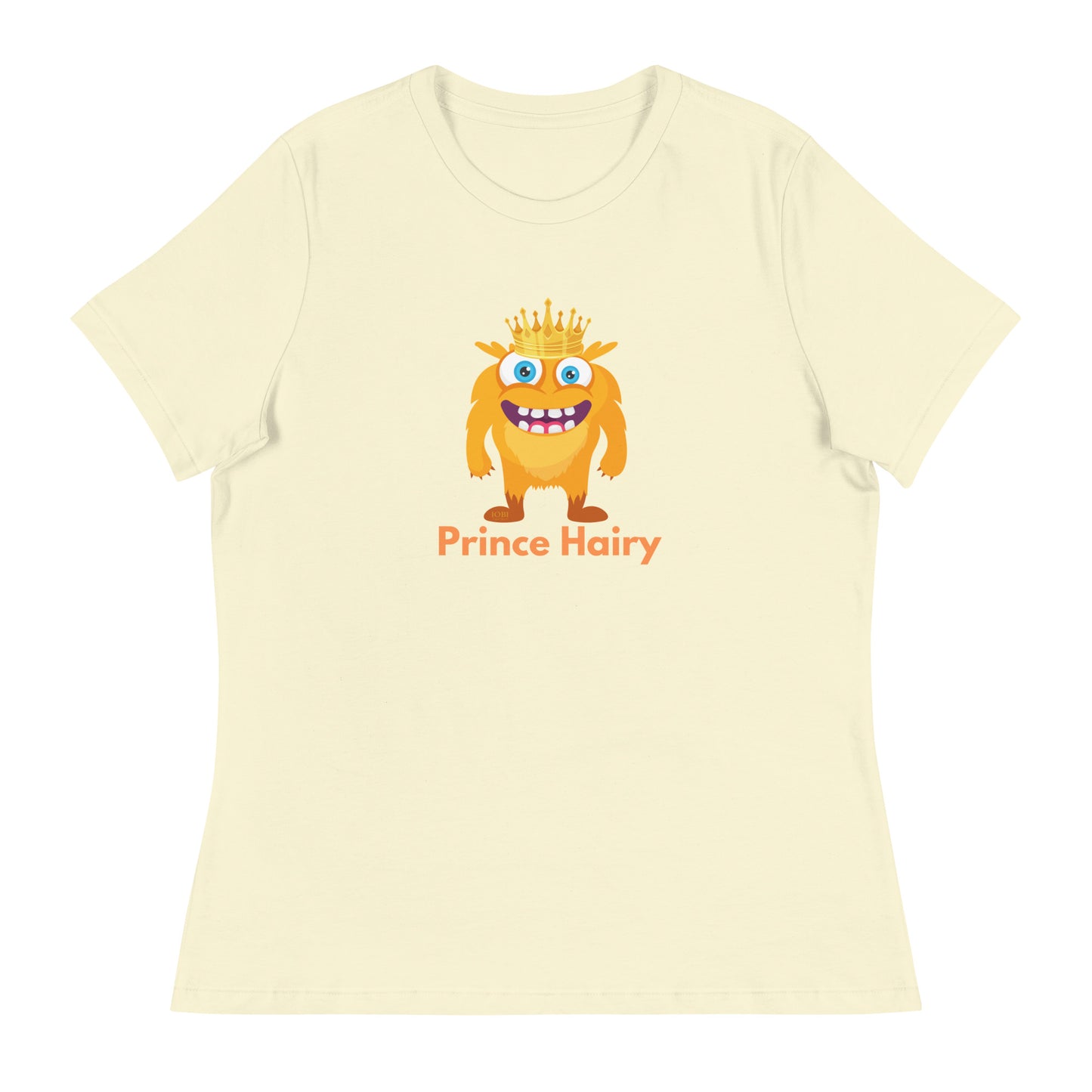 Women's Relaxed Soft & Smooth Premium Quality T-Shirt Prince Harry Design by IOBI Original Apparel