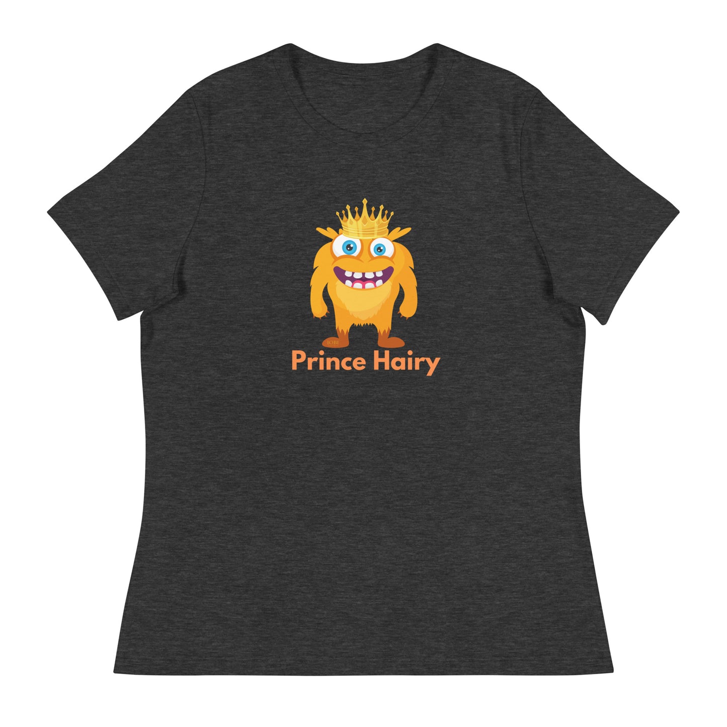 Women's Relaxed Soft & Smooth Premium Quality T-Shirt Prince Harry Design by IOBI Original Apparel