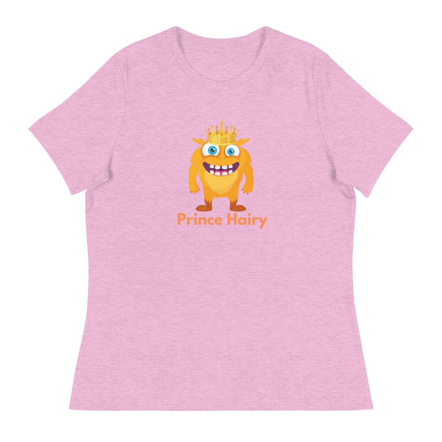 Women's Relaxed Soft & Smooth Premium Quality T-Shirt Prince Harry Design by IOBI Original Apparel