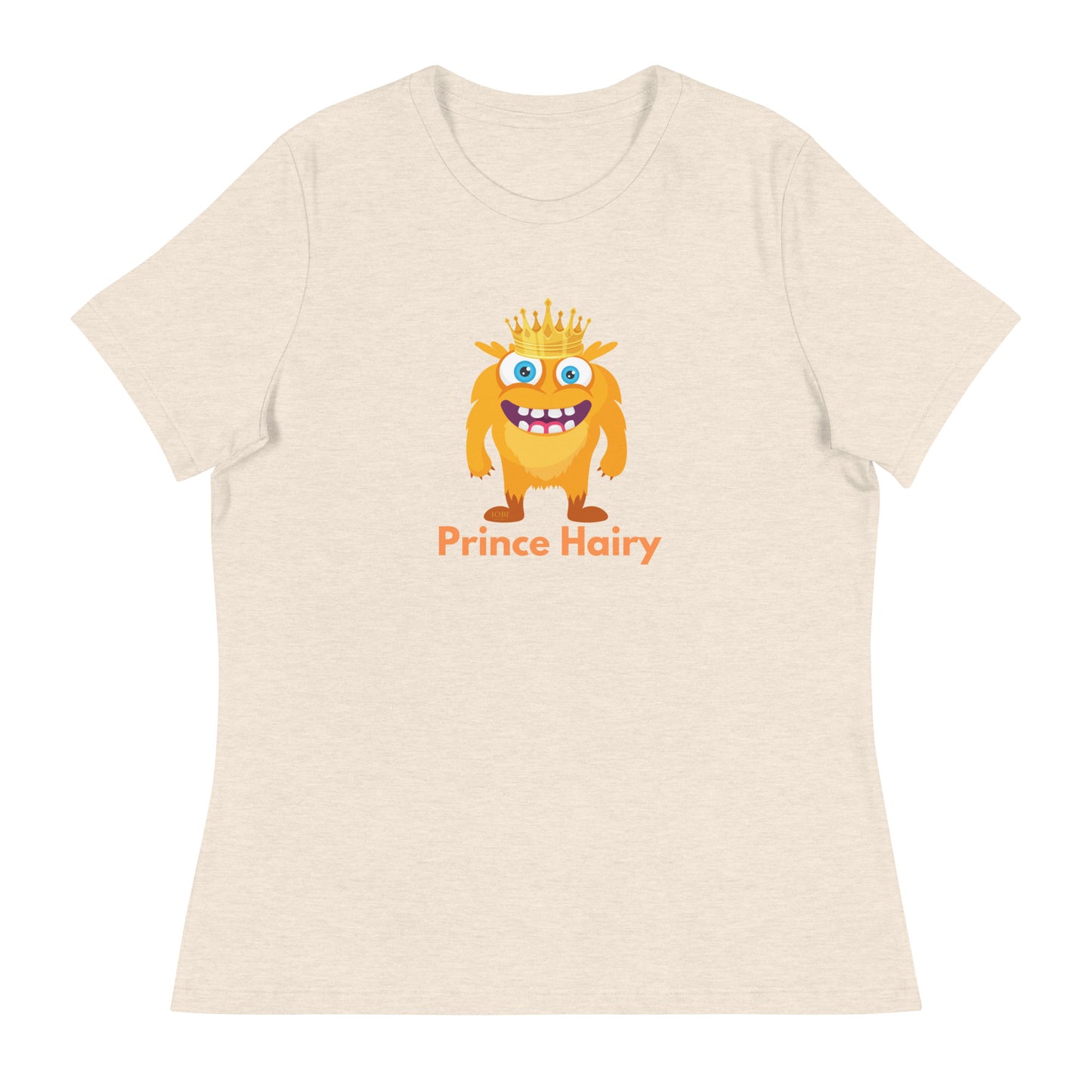 Women's Relaxed Soft & Smooth Premium Quality T-Shirt Prince Harry Design by IOBI Original Apparel