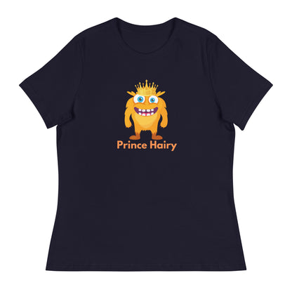 Women's Relaxed Soft & Smooth Premium Quality T-Shirt Prince Harry Design by IOBI Original Apparel